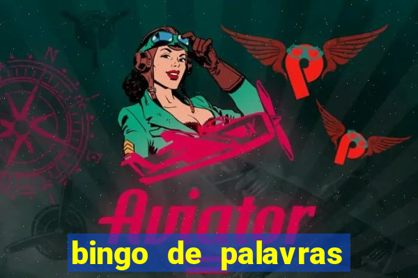 bingo de palavras cha de bebe